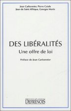des libéralités. une offre de loi