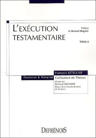 l'exécution testamentaire