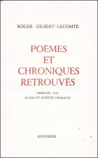 POEMES ET CHRONIQUES RETROUVES