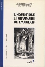 LINGUISTIQUE ET GRAMMAIRE DE L ANGLAIS
