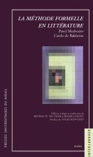 METHODE FORMELLE EN LITTERATURE. PAVEL N. MEDVEDEV CERCLE DE BAKHTINE TRADUCTION