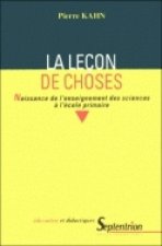La leçon de choses naissance de l'enseignement des sciences à l'école primaire