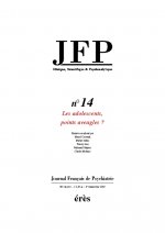jfp 14 - les adolescents, points aveugles ?