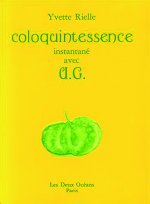 Coloquintessence - Instantané avec U.G.