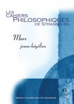 MARX JEUNE-HEGELIEN