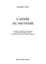 L'ANNEE DU SOUVENIR
