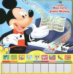 LIVRE PIANO MAISON DE MICKEY