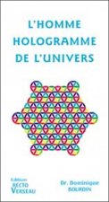 Homme. hologramme de l'univers