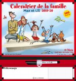 Calendrier de la famille Max et Lili 2019-2020