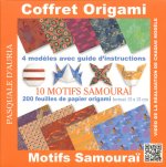 Coffret origami 10 motifs samouraï