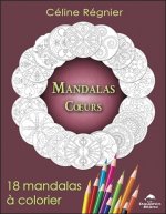 Mandalas Coeurs - 18 mandalas à colorier