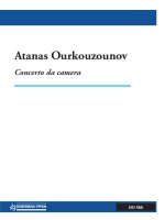 CONCERTO DA CAMERA (GUIT. / STRING QUARTET) -PARTITION+PARTIES SEPAREES