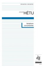 VARIATIONS CONCERTANTES, OPUS 74 ORCHESTRE-PARTITION+PARTIES SEPAREES