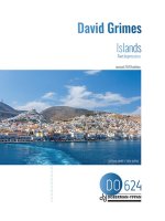ISLANDS (FIVE IMPRESSIONS) GUITARE