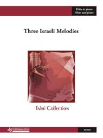 THREE ISRAELI MELODIES FLUTE TRAVERSIERE