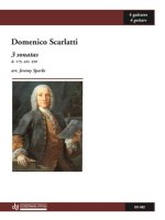 3 SONATAS, K. 175, 421, 450 GUITARES-PARTITION+PARTIES SEPAREES