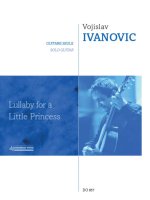 LULLABY FOR A LITTLE PRINCESS GUITARE