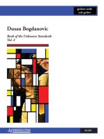 BOOK OF THE UNKNOWN STANDARDS, VOL. 2 GUITARE