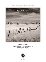 RYE WHISKEY GUITARES-PARTITION+PARTIES SEPAREES