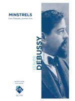 MINSTRELS GUITARE