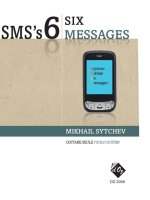 SMS'S - SIX MESSAGES GUITARE