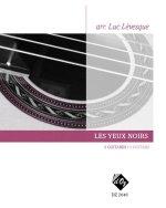 LES YEUX NOIRS GUITARES-PARTITION+PARTIES SEPAREES