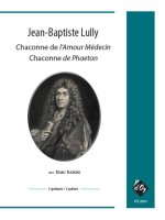 CHACONNE DE L'AMOUR MEDECIN, CHACONNE DE PHAETON GUITARES-PARTITION+PARTIES SEPAREES