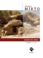 DOMUS DE JANAS -PARTITION+PARTIES SEPAREES