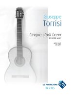 CINQUE STUDI BREVI SECONDA SERIE GUITARE