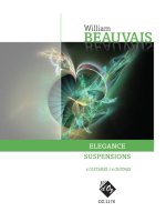 ELEGANCE - SUSPENSIONS GUITARES-PARTITION+PARTIES SEPAREES