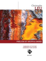 PRELUDE ET SHUFFLE DANSE