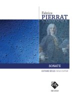 SONATE GUITARE