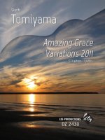 AMAZING GRACE VARIATIONS 2011 -PARTITION+PARTIES SEPAREES
