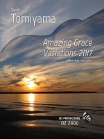 AMAZING GRACE VARIATIONS 2017, OP. 27A