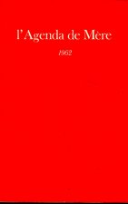 Agenda de Mère - tome 3 - 1962- AE