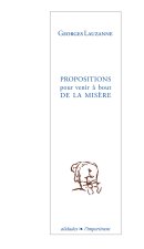 Propositions pour vaincre la misère