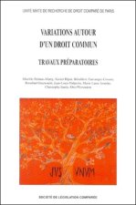 Variations autour d'un droit commun travaux préparatoires