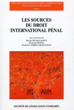 LES SOURCES DU DROIT INTERNATIONAL PÉNAL