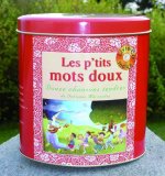 LES P'TITS MOTS DOUX - CD chansons + mini-livre dans boîte métal ovale