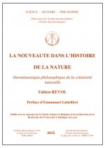 La nouveauté dans l'histoire de la nature - herméneutique philosophique de la créativité naturelle