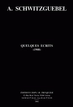 Quelques ecrits (1908)