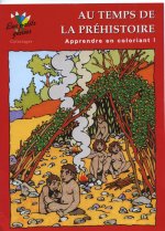 au temps de la prehistoire-coloriages