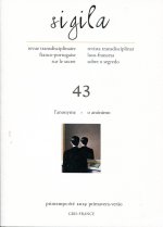 SIGILA, N  43/PRINTEMPS-ETE 2019. L'ANONYME - O ANONIMO