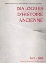 DIALOGUES D'HISTOIRE ANCIENNE, N  26/1/2000