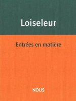 Entrées en matière