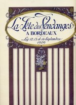 La fete des vendanges a bordeaux en 1909