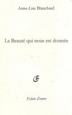 LA BEAUTE QUI NOUS EST DONNEE