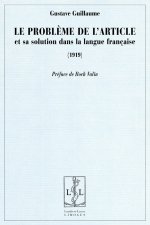 Le problème de l'article et sa solution dans la langue française - 1919