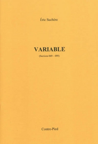 VARIABLE (Sections 069 – 099)