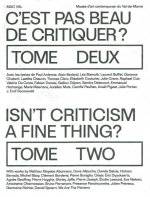 C'est pas beau de critiquer